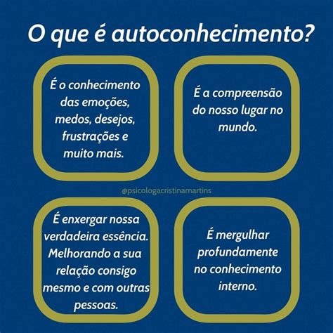 o que é autoconhecimento - o que e pib